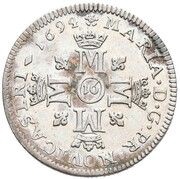 16 Kreuzer - Mary of Nemours reverse image