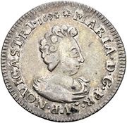 ¼ Thaler - Mary of Nemours obverse image