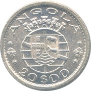 20 Escudos obverse image