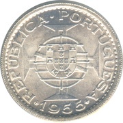 20 Escudos reverse image