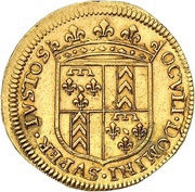1 pistole - Mary of Nemours obverse image