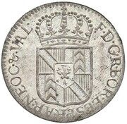 ½ Batzen - Frederick I obverse image