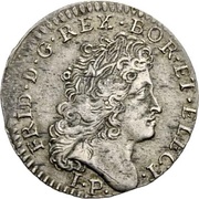10 Kreutzers - Frederick I obverse image