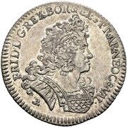 ¼ Thaler - Frederick I obverse image