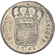 ¼ Thaler - Frederick I, Switzerland, 1713 reverse image