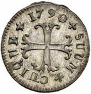 ½ Kreuzer - Frederick William II, Switzerland, 1789-1796 reverse image