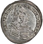 6 Kreuzers - Charles VI Prague obverse image