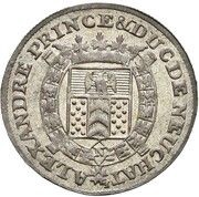 ½ Batzen - Alexandre Berthier obverse image