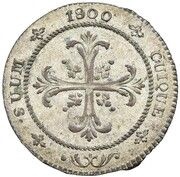 4 Kreutzers - Frederick William III, Switzerland, 1800 reverse image