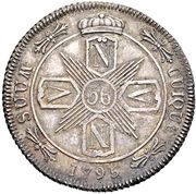 56 Kreuzer - Frederick William II, Switzerland, 1795 reverse image