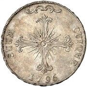 21 Batzen - Frederick William II, Switzerland, 1796 reverse image