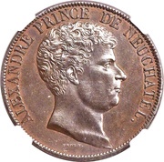 5 Francs - Alexandre Berthier Pattern obverse image