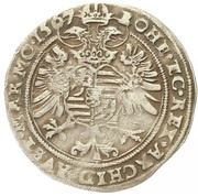 10 Kreuzers - Maximilian II Kuttenberg, Bohemia, 1565-1572 reverse image
