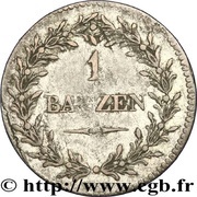 1 Batzen, Switzerland, 1809 reverse image