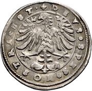 ½ Thaler, Switzerland, 1550-1551 reverse image
