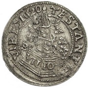 12 Kreuzer - Moravian Estates Olmutz, Bohemia, 1619-1620 reverse image