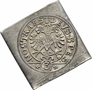 3 Kreuzers / Groschen reverse image