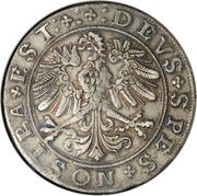 Thaler, Switzerland, 1620-1624 reverse image