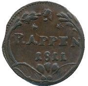 1 Rappen reverse image