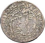 ½ Thaler reverse image