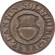 2½ Rappen obverse image