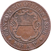 5 Rappen obverse image