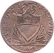 1 Batzen / 10 Rappen obverse image