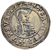 ½ Batzen, Switzerland, 1549-1567 reverse image