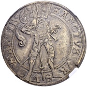 Thaler, Switzerland, 1551-1563 reverse image