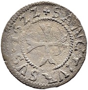 Kreuzer, Switzerland, 1622 reverse image