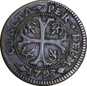 ½ Batzen reverse image