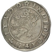 24 Kreuzer - Czech Estates Prague, Bohemia, 1619-1620 reverse image