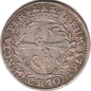 20 Kreuzer reverse image