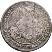 Thaler - Bernhard Müller, Switzerland, 1622 reverse image