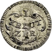 Kreutzer - Beda Angehrn, Switzerland, 1767-1796 reverse image