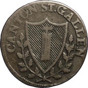 ½ Batzen obverse image