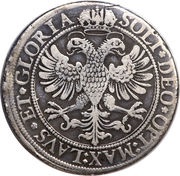 2 Thalers, Switzerland, 1620-1621 reverse image