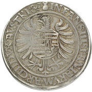 ½ Thaler - Ferdinand I Joachimsthal, Bohemia, 1535-1542 reverse image