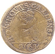 2 Kreuzers / ½ Batzen obverse image