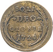 2 Kreuzers / ½ Batzen, Switzerland, 1726-1739 reverse image