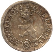 3 Kreuzer obverse image