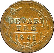 3 Denari reverse image