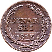 6 Denari reverse image