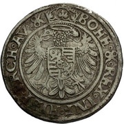 ½ Thaler - Ferdinand I Joachimstal, Bohemia, 1558-1561 reverse image