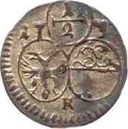 ½ Kreuzer obverse image