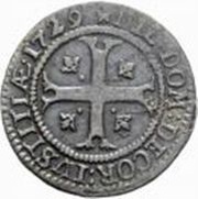 Kreuzer, Switzerland, 1729 reverse image