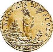 Ducat, Switzerland, 1732 reverse image