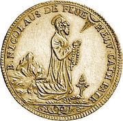 5 Ducats, Switzerland, 1732 reverse image