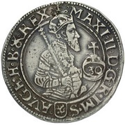 ½ Gulden/30 Kreuzer - Maximilian II Joachimsthal obverse image