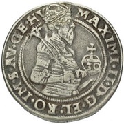 ½ Gulden/30 Kreuzer - Maximilian II Kuttenberg obverse image